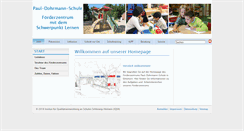 Desktop Screenshot of dohrmannschule.lernnetz.de