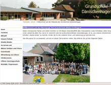 Tablet Screenshot of grundschuledaenischenhagen.lernnetz.de