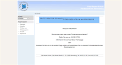 Desktop Screenshot of fritz-reuter.lernnetz.de