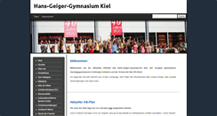 Desktop Screenshot of hgg-kiel.lernnetz.de