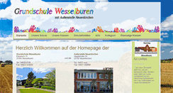 Desktop Screenshot of grundschule-wesselburen.lernnetz.de