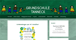 Desktop Screenshot of grundschule-tanneck.lernnetz.de
