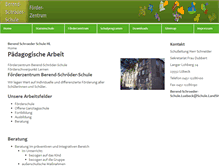 Tablet Screenshot of berend-schroeder-foerderzentrum.lernnetz.de