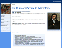 Tablet Screenshot of pestalozzischule-eckernfoerde.lernnetz.de